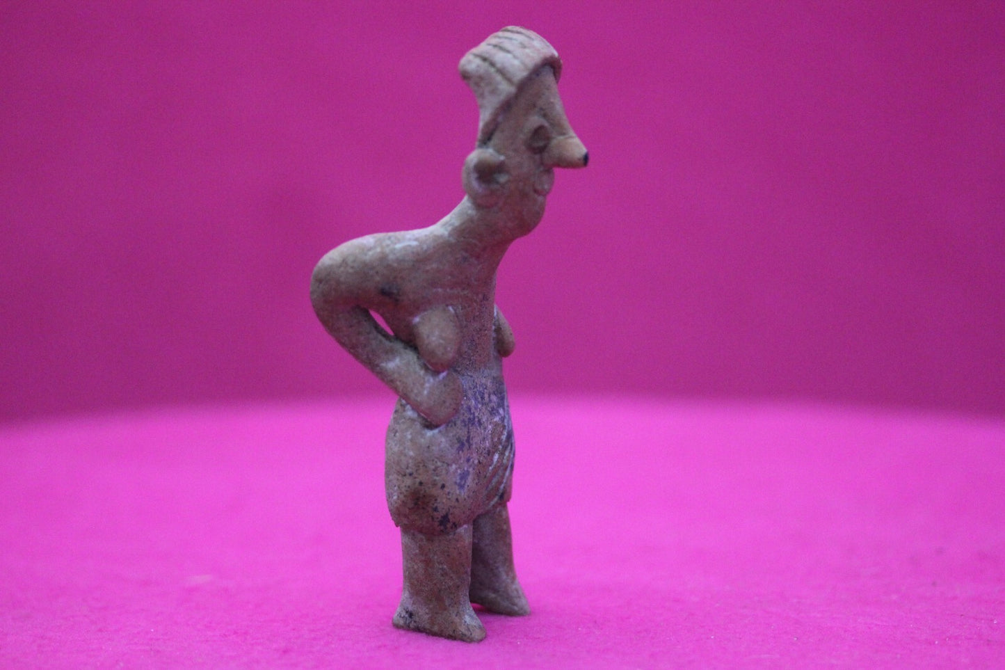Authentic Pre Columbian Artifact Rare Grandma Tomb Figure Colima Mexico COA 153