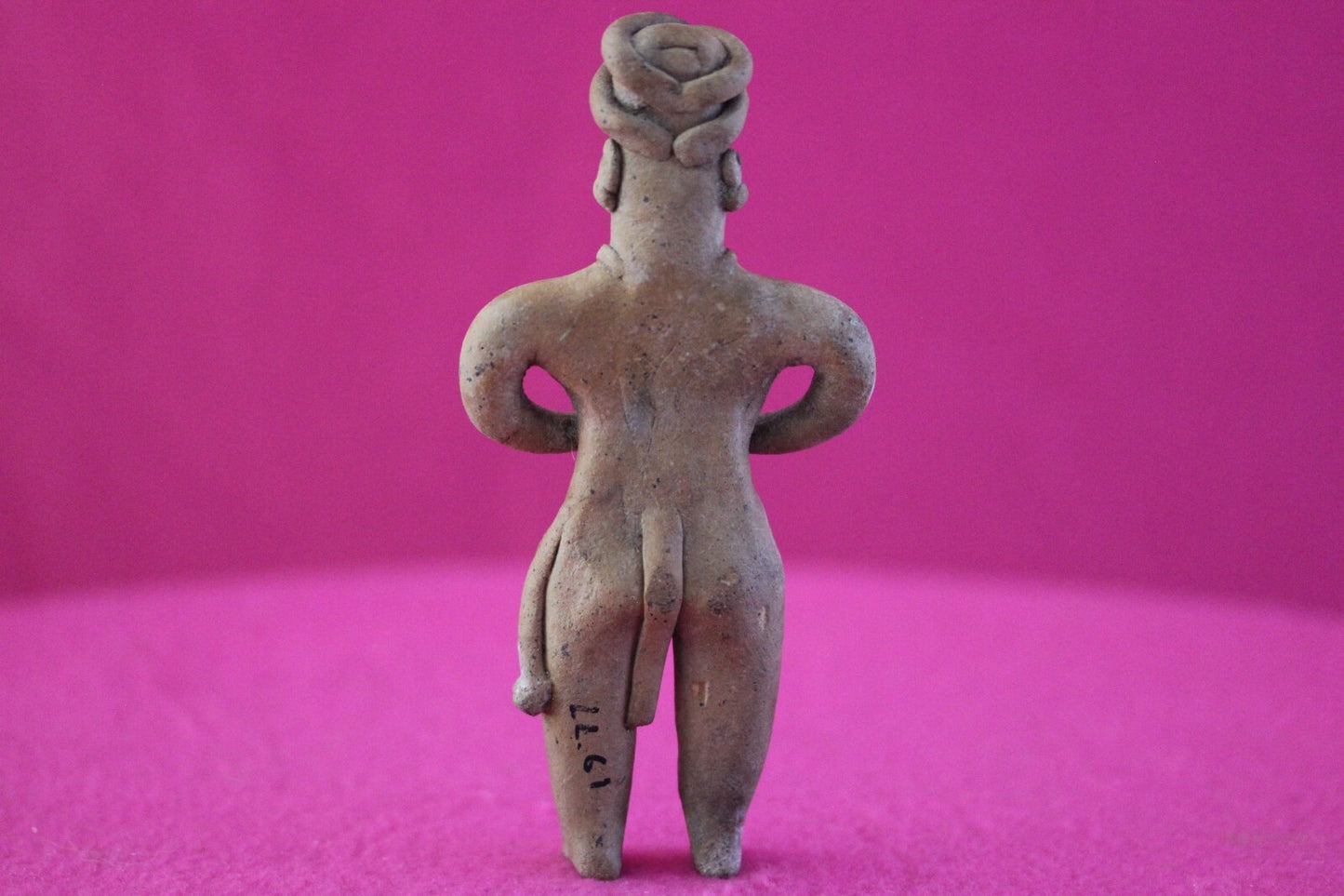 Authentic Pre Columbian Artifact Tomb Figure Colima Mexico 100 BC-250 AD COA 170