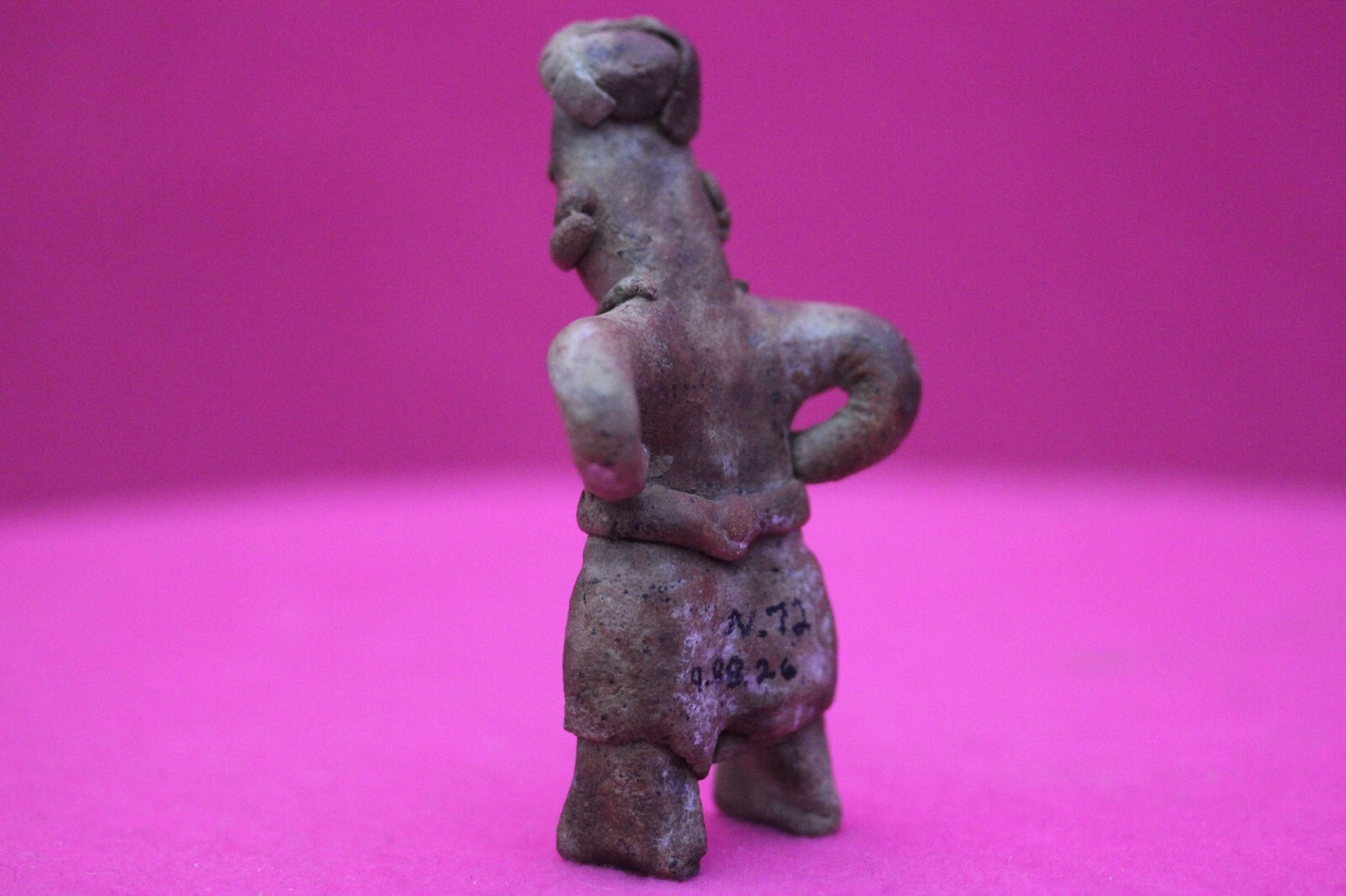Authentic Pre Columbian Artifact Rare Grandma Tomb Figure Colima Mexico  COA 154