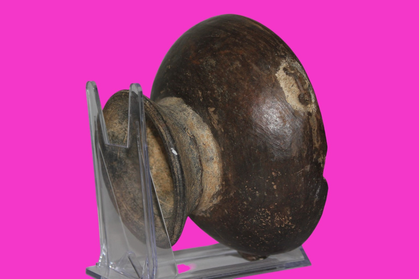 Pre Columbian Authentic Artifact Pedestal Bowl Calima Colombia 750 AD COA J63