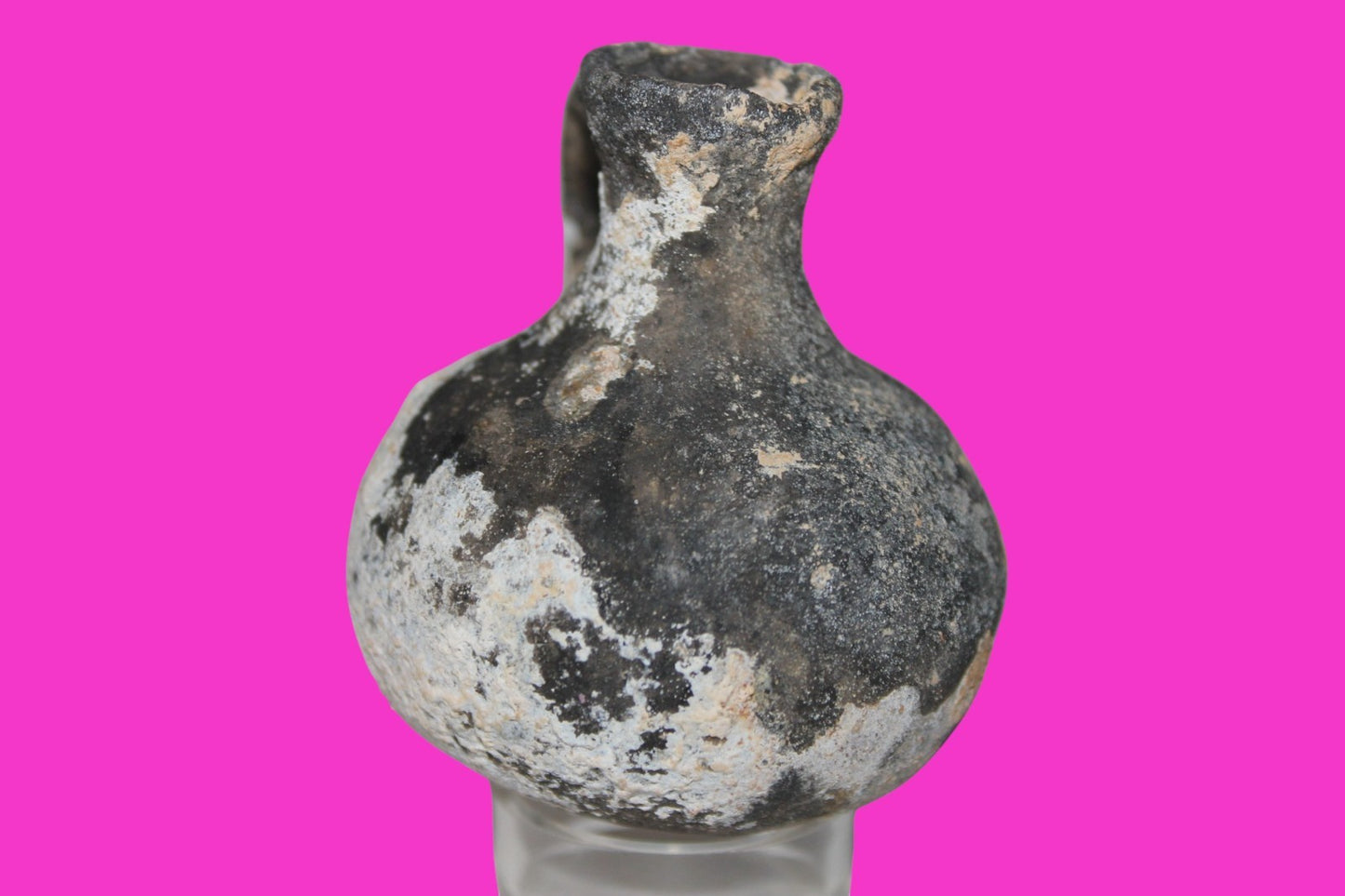 Ancient Holy Land Artifact King David Mini Jugglet Christ Home Land 1000BC COA 1