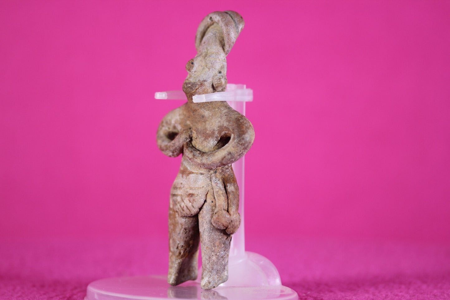 Pre Columbian Artifact Colima Figure Mexico 300BC-300AD ex Primitivo COA J54