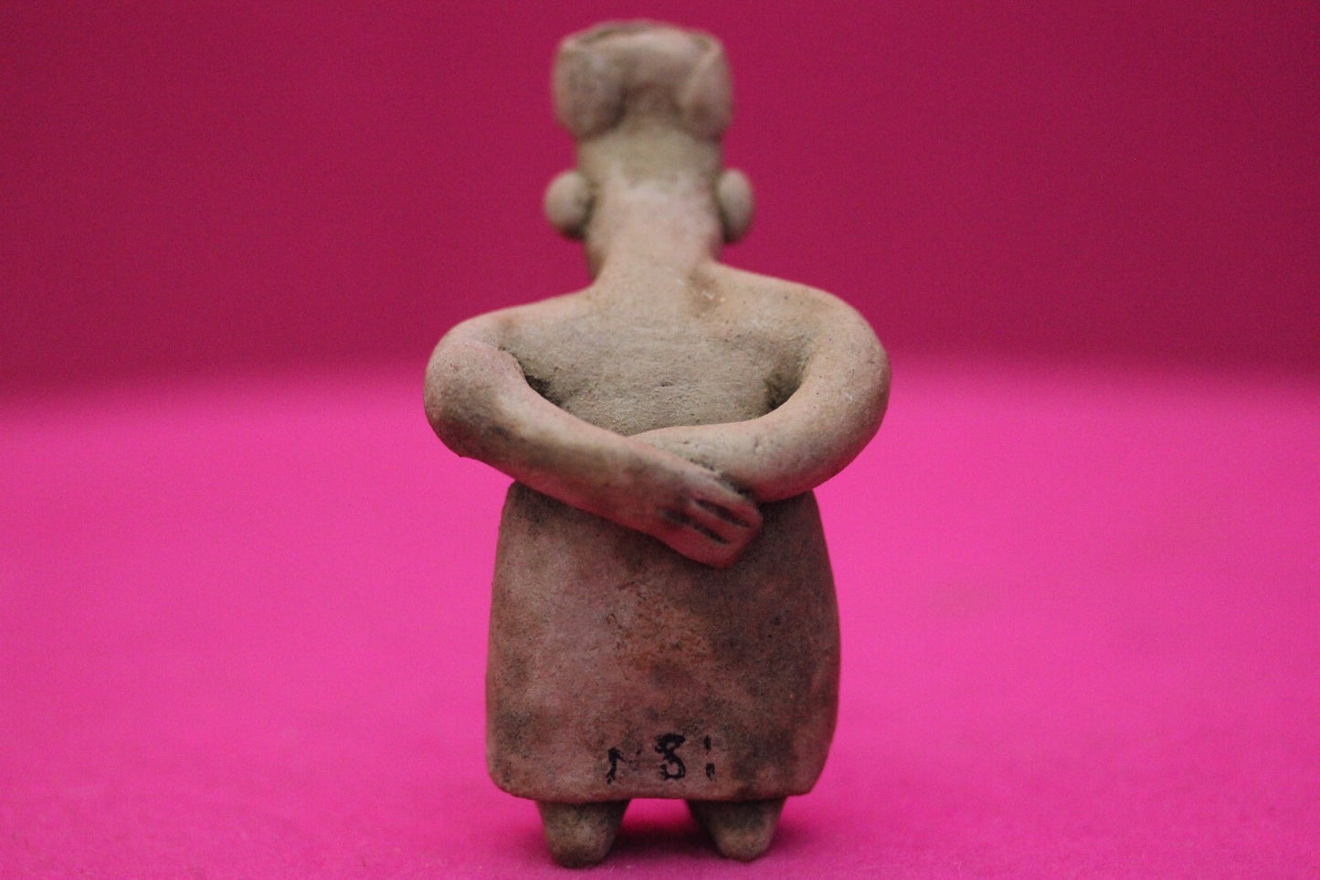 Authentic Pre Columbian Artifact Rare Grandma Tomb Figure Colima Mexico COA 156