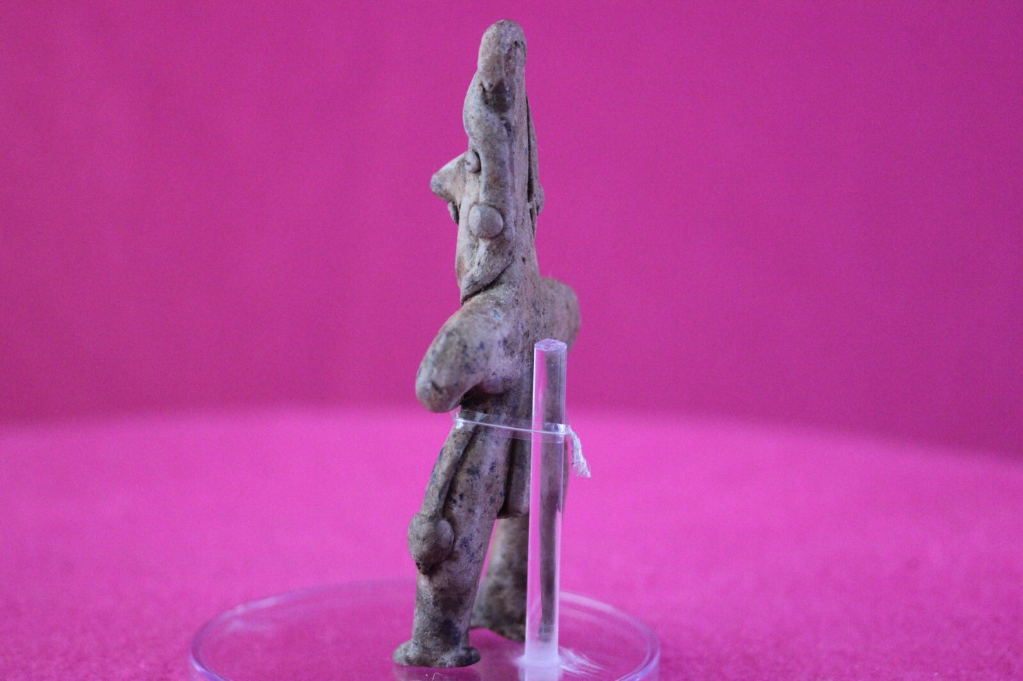 Authentic Pre Columbian Artifact Tomb Figure Colima Mexico 100 BC-250 AD COA 173