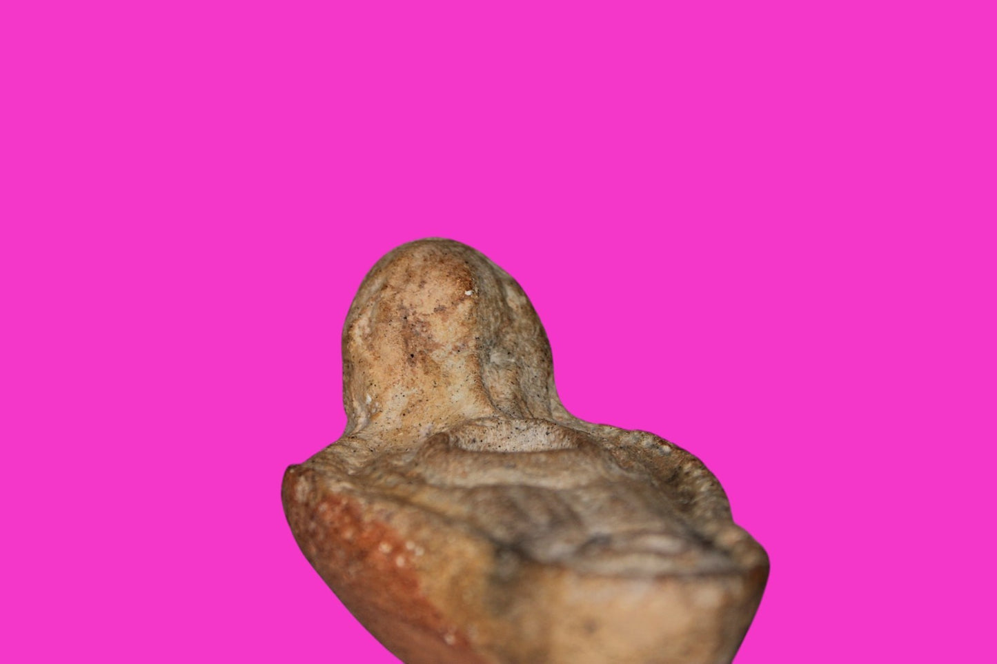 Ancient Holy Land Oil Lamp Artifact Land of Jesus Christ 100-400 AD COA J122