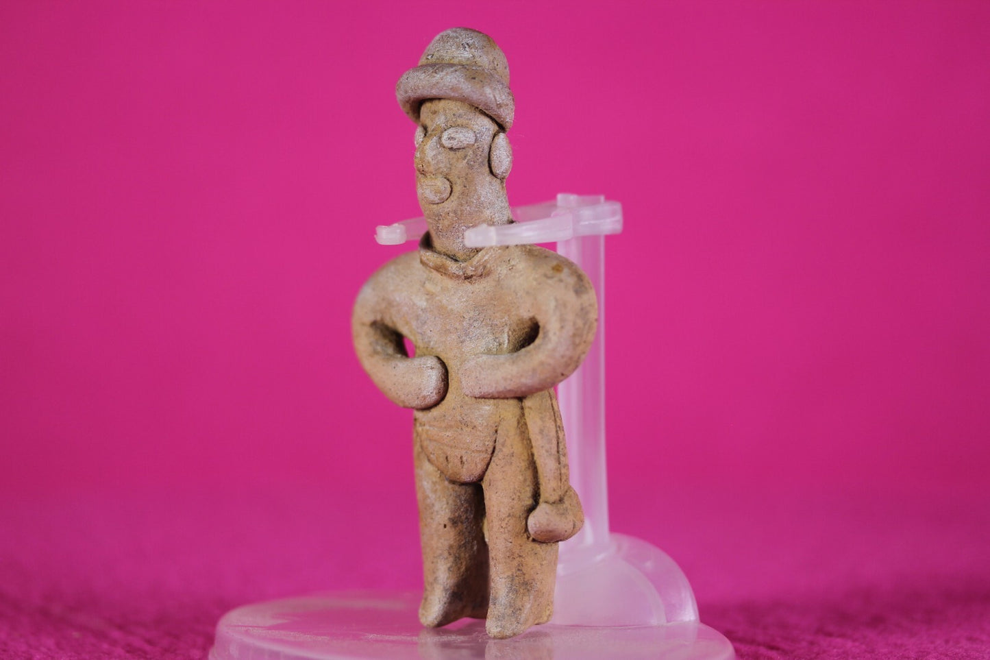 Pre Columbian Artifact Colima Figure Mexico 300BC-300AD ex Primitivo COA J52