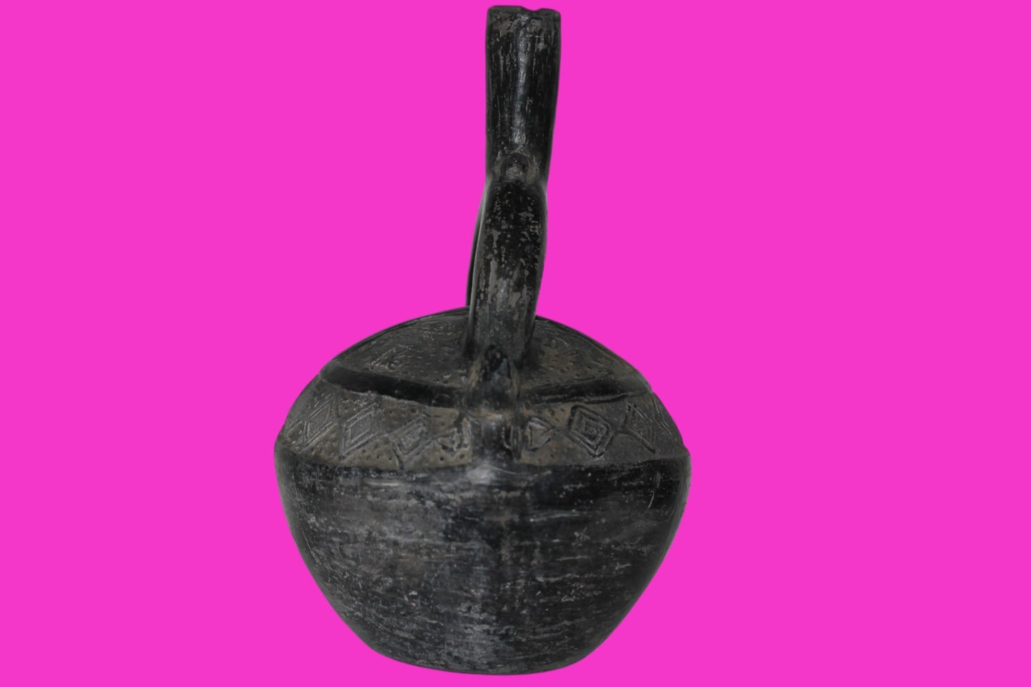 Pre Columbian Artifact Authentic Chimu Warrior Vessel 900-1400 AD Peru COA 222