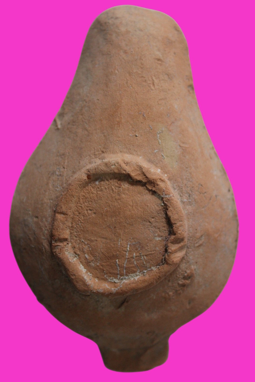 Ancient Holy Land Oil Lamp Artifact Jesus Christ Homeland 100BC-400AD COA 22