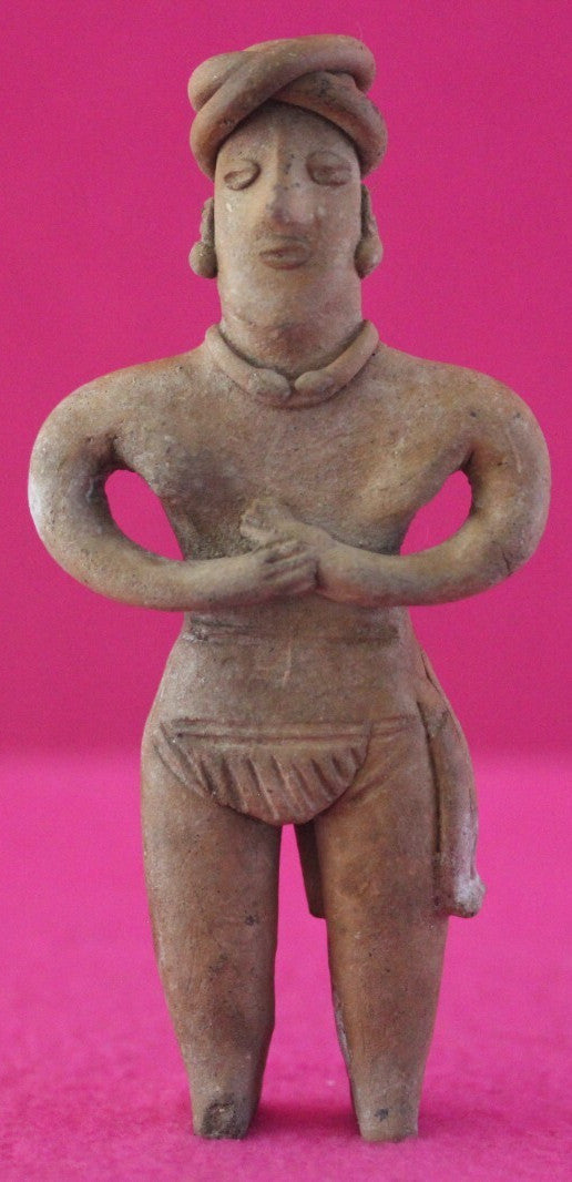 Pre Columbian Authentic Artifact Tomb Figure Colima Mexico 100 BC-250 AD COA 170