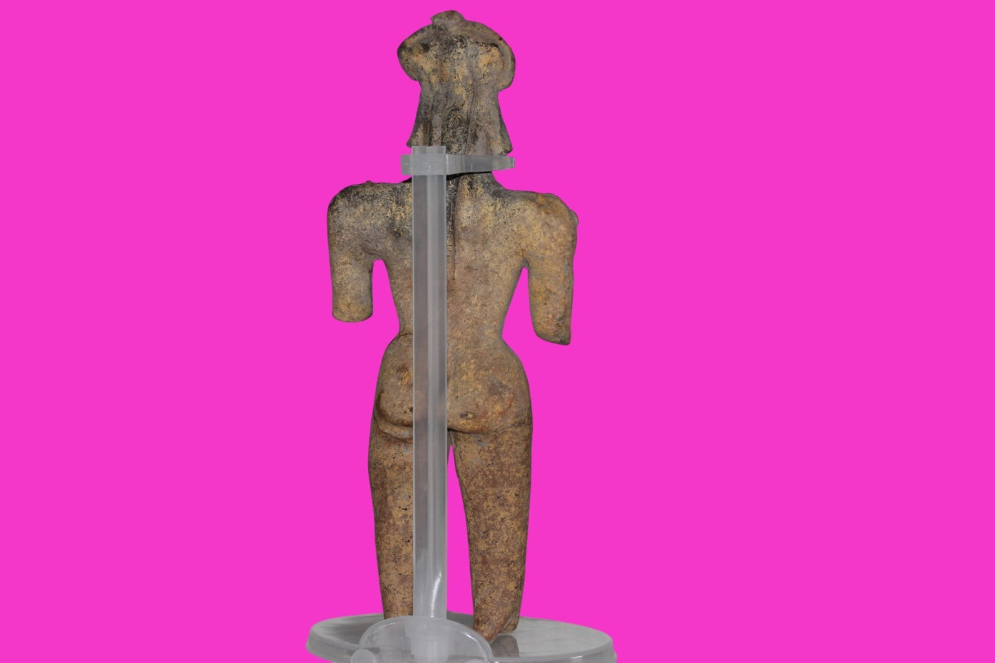 Pre Columbian Artifact 7 Inch Shaman Tomb Figure Colima Mexico 100 BC COA 238