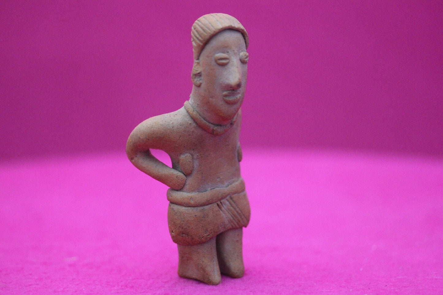 Authentic Pre Columbian Artifact Rare Grandma Tomb Figure Colima Mexico COA 155