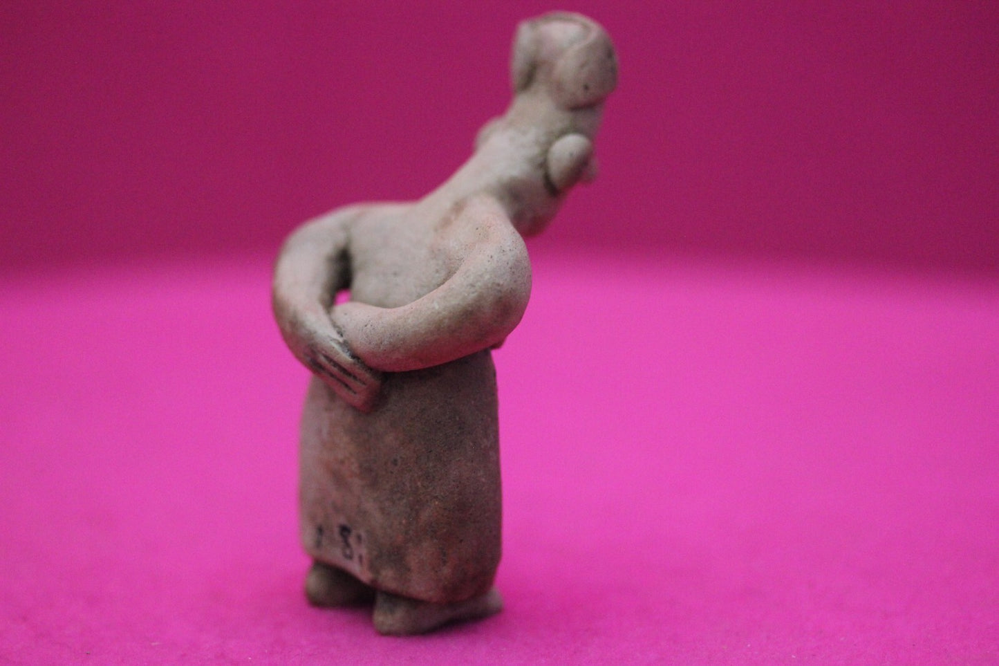 Authentic Pre Columbian Artifact Rare Grandma Tomb Figure Colima Mexico COA 156