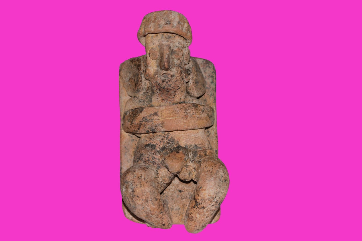 Pre Columbian Artifact Authentic Tomb Burial Figure Colima Mexico 100 BC COA 227