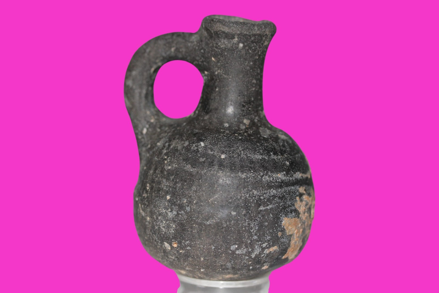 Ancient Holy Land Jugglet Artifact 3000 Year Old King David Era 1000BC COA J132