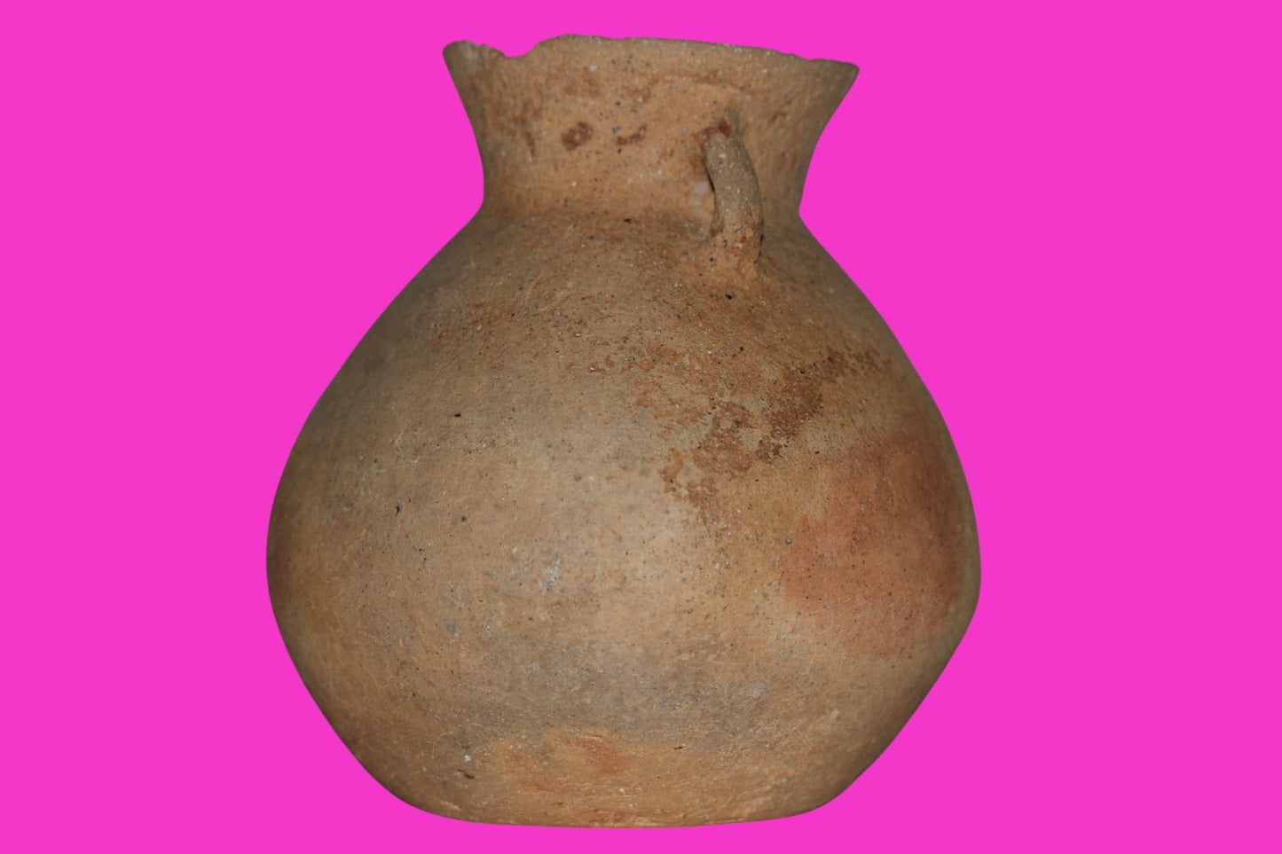 Time of Abraham Holy Land Artifact Ancient 4000 Year Old Jar  2000 BC COA J141