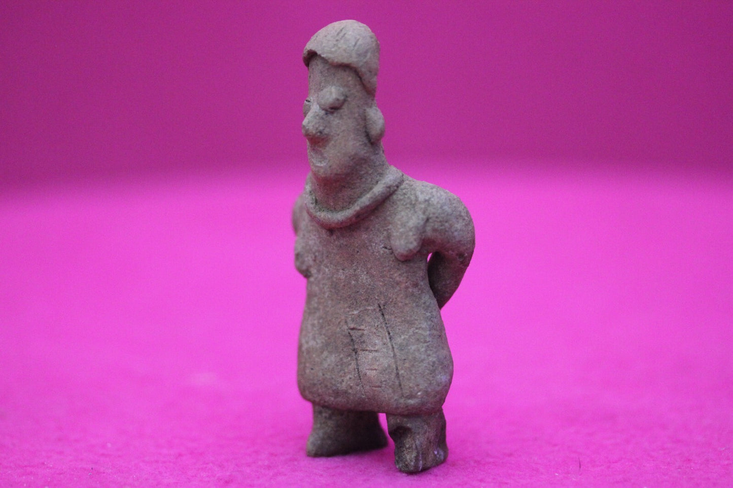 Pre Columbian Artifact Authentic Rare Grandma Tomb Figure Colima Mexico COA 157