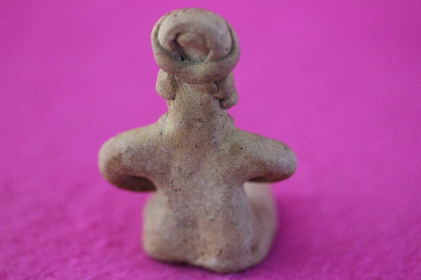Authentic Pre Columbian Artifact Rare Seated Tomb Figure Colima Mexico COA 189