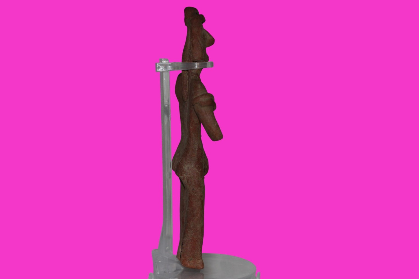 Pre Columbian Artifact 6 Inch Female Tomb Figure Colima Mexico 100 BC COA 246