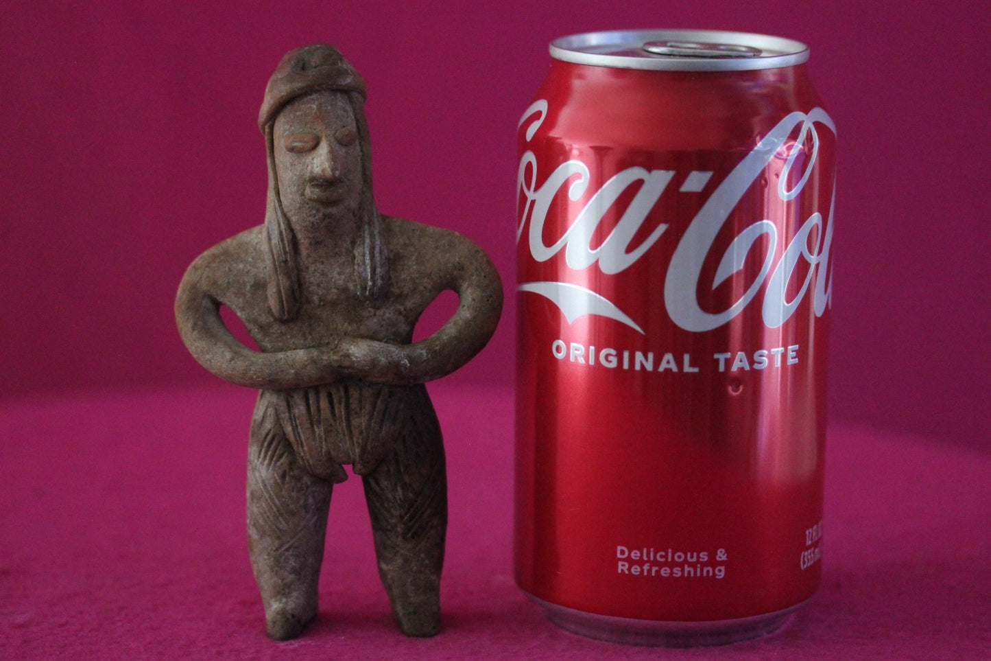 Pre Columbian Artifact Authentic Pretty Lady Tomb Figure Colima Mexico COA 197