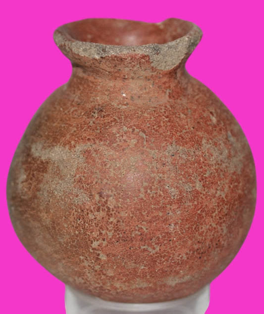 Pre Columbian Artifact Authentic Small Olla Colima Mexico 200 BC-200 AD COA J102