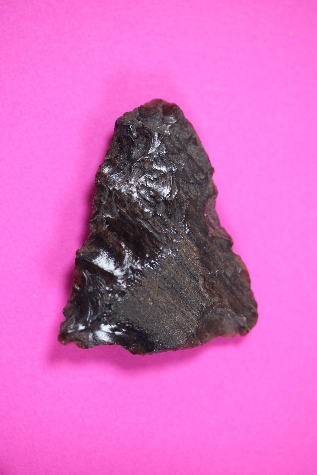 Pre Columbian Artifact Authentic Aztec Arrowhead Battle of Mexico City COA 60