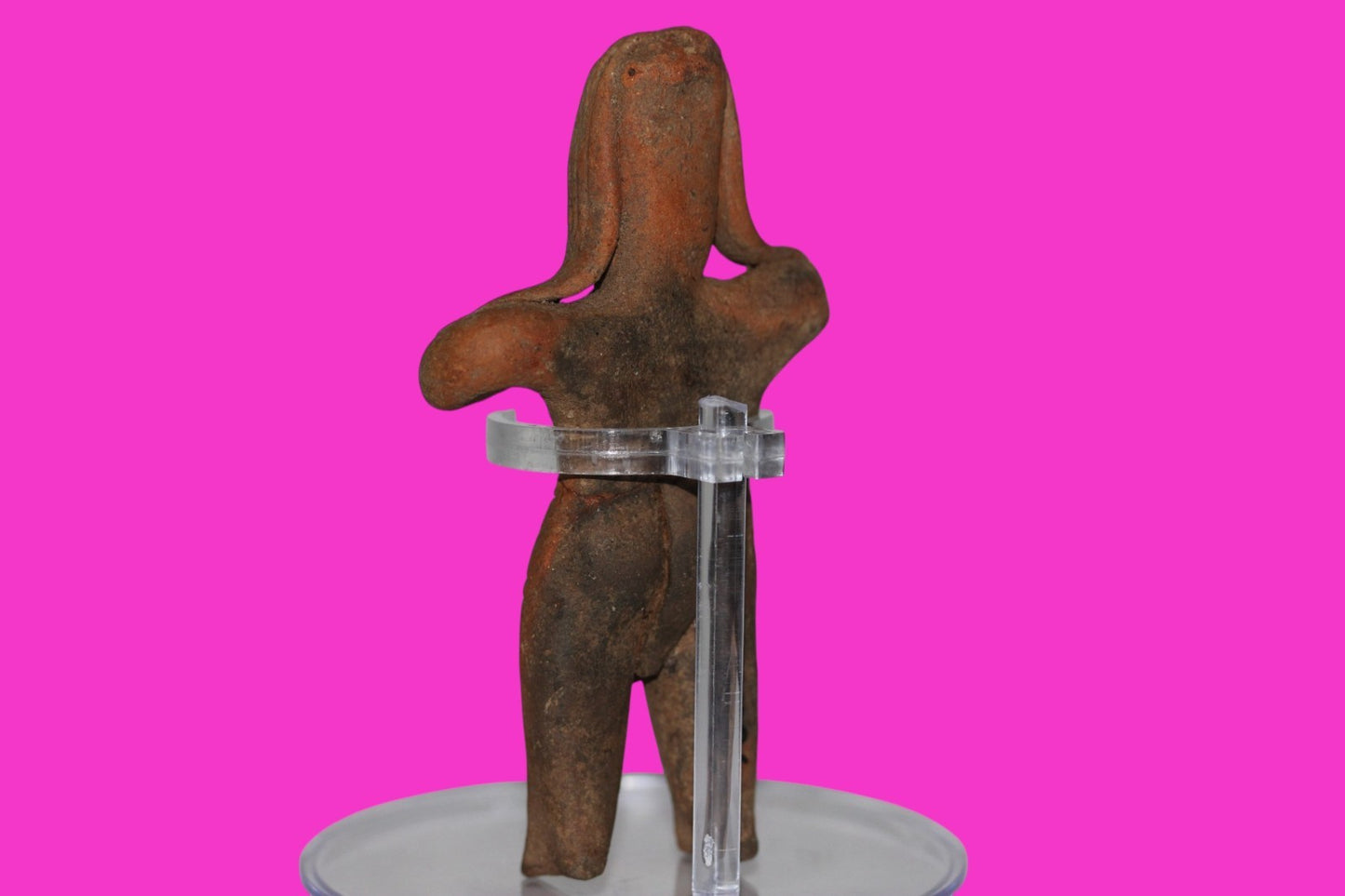 Authentic Pre Columbian Artifact Pretty Lady Tomb Figure Colima Mexico COA 13