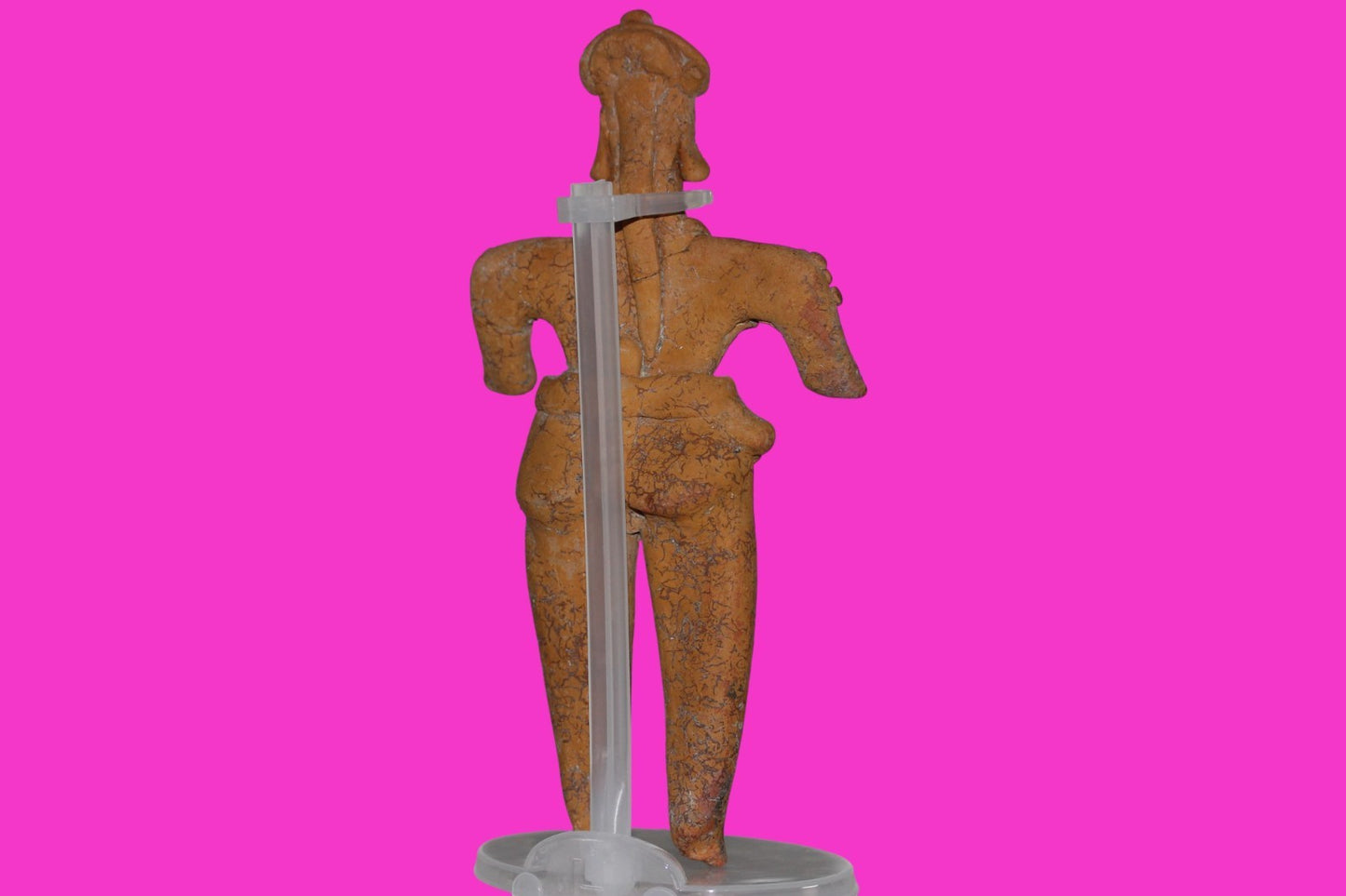 Pre Columbian Artifact BIG Female Shaman Tomb Figure Colima Mexico 100BC COA 248