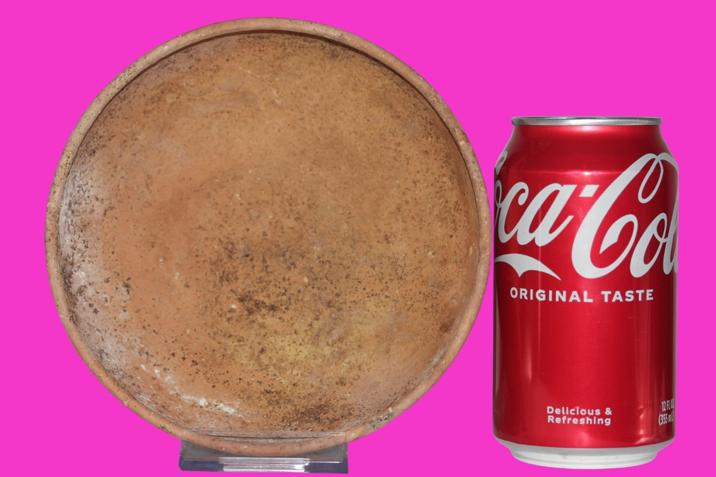 Ancient Holy Land Artifact Bowl From Land of Jesus Christ 100BC-200AD COA J139