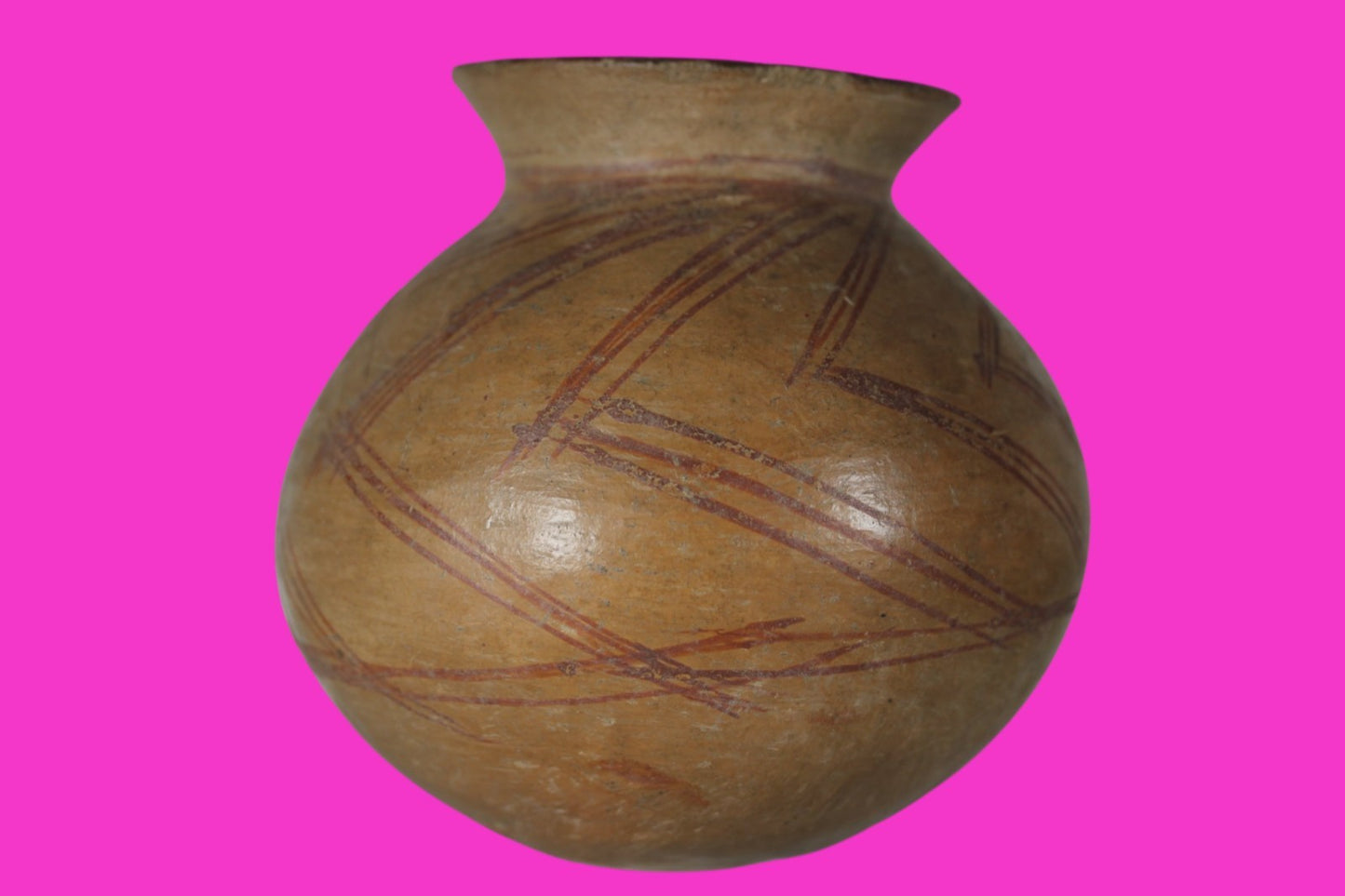 Pre Columbian Authentic Artifact Michoacan Large Olla Mexico 100 - 400BC COA J36