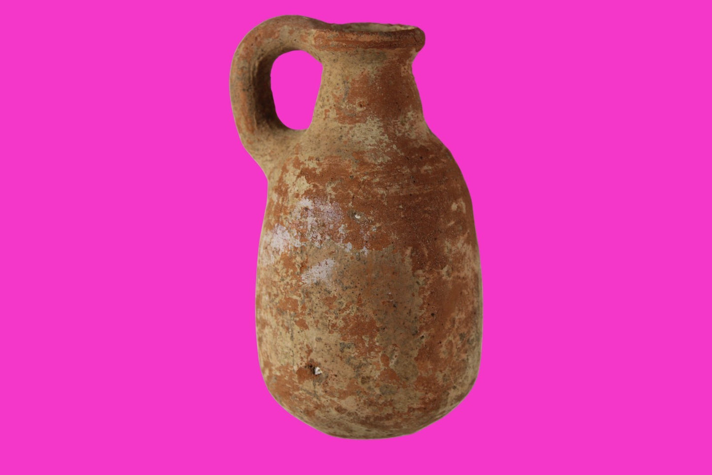 Time of Jesus Christ Ancient Holy Land Artifact Herodian Jug 50BC - 100AD COA 32