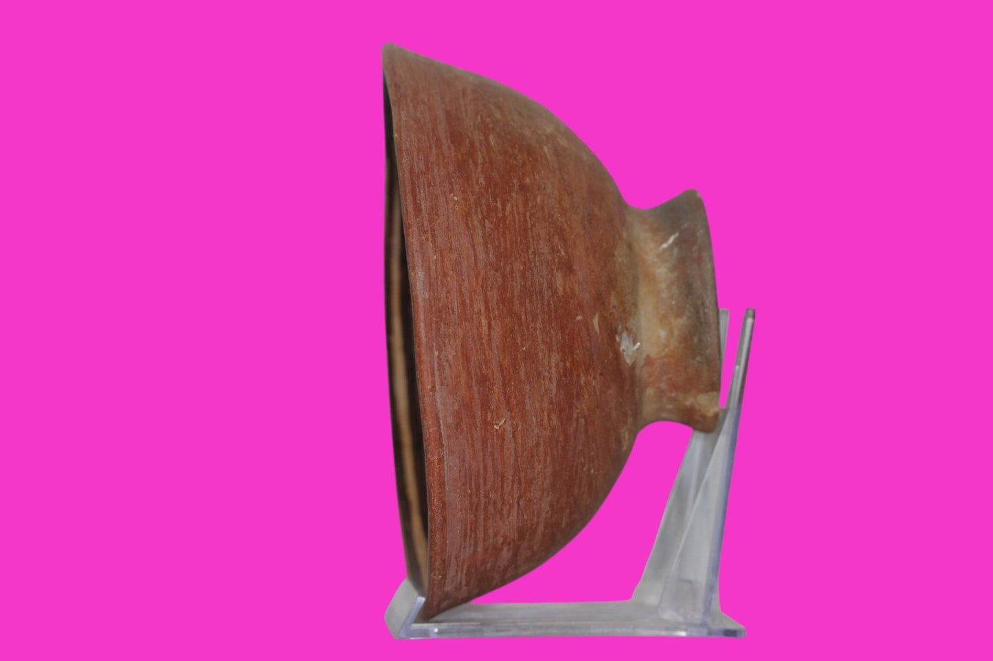 Authentic Pre Columbian Artifact Pedestal Bowl Nazca Peru 500 to 800 AD COA J53