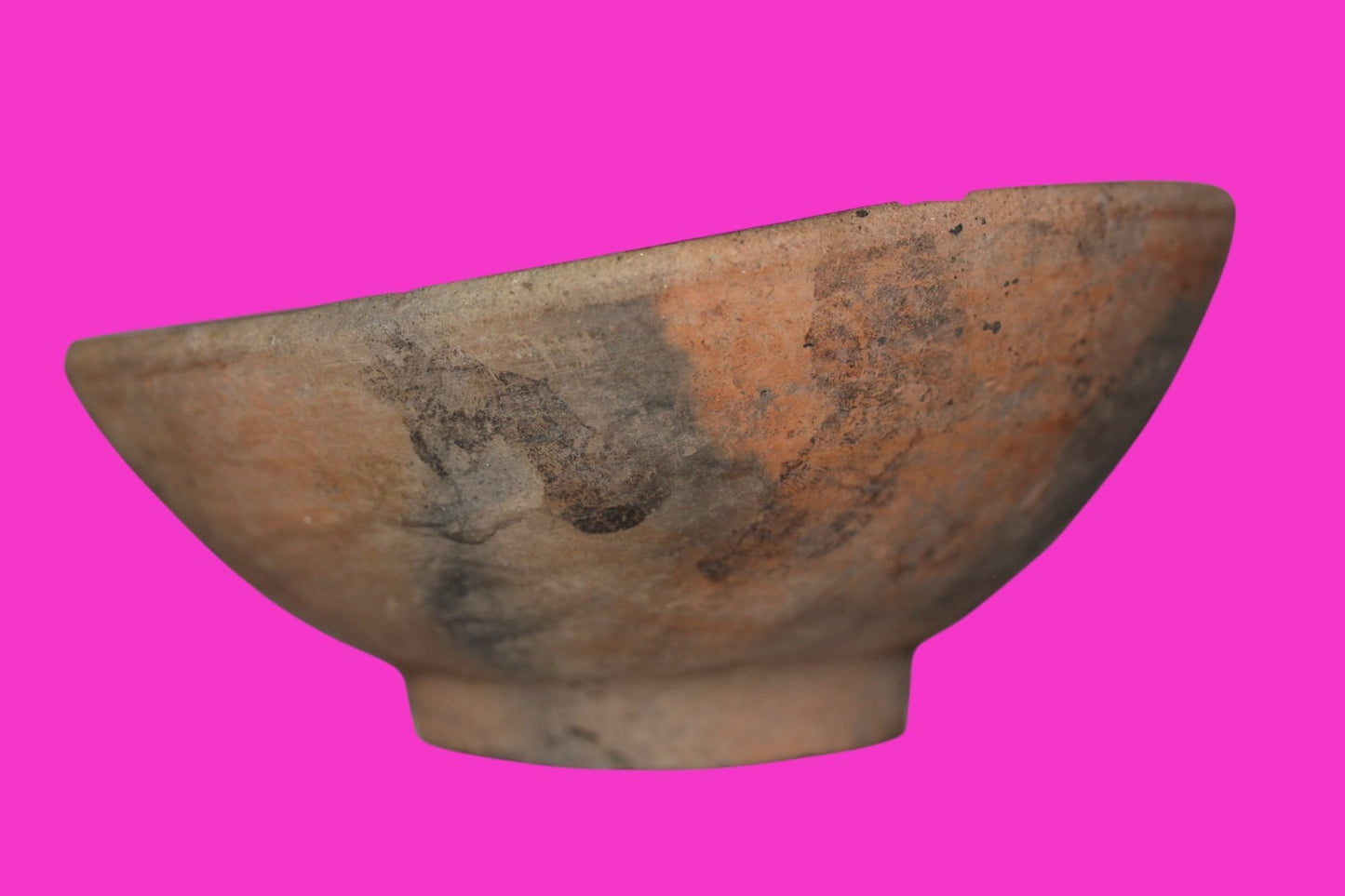 Ancient Holy Land Bowl Artifact From Time of Jesus Christ 300BC-200AD COA J129