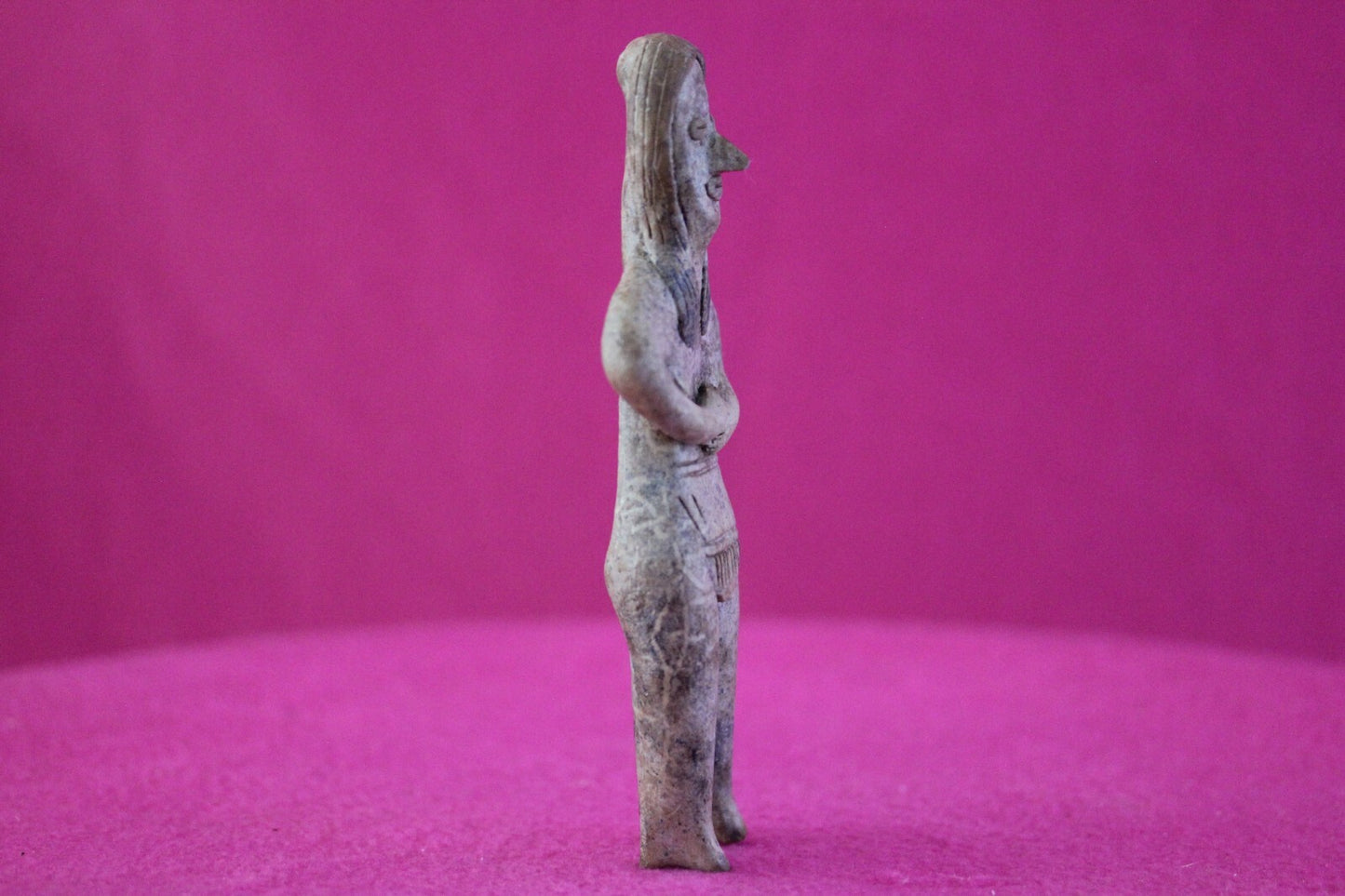 Authentic Pre Columbian Artifact Tomb Figure Colima Mexico 100 BC-250 AD COA 167