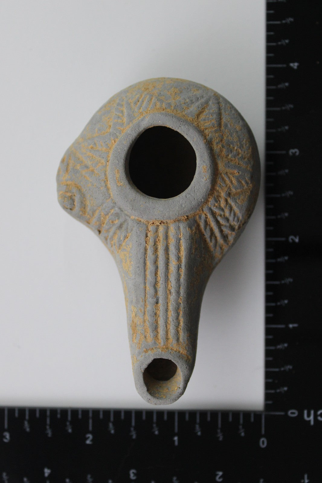 Ancient Holy Land Oil Lamp Artifact From Jesus Christ Home Land 100-500AD COA 68