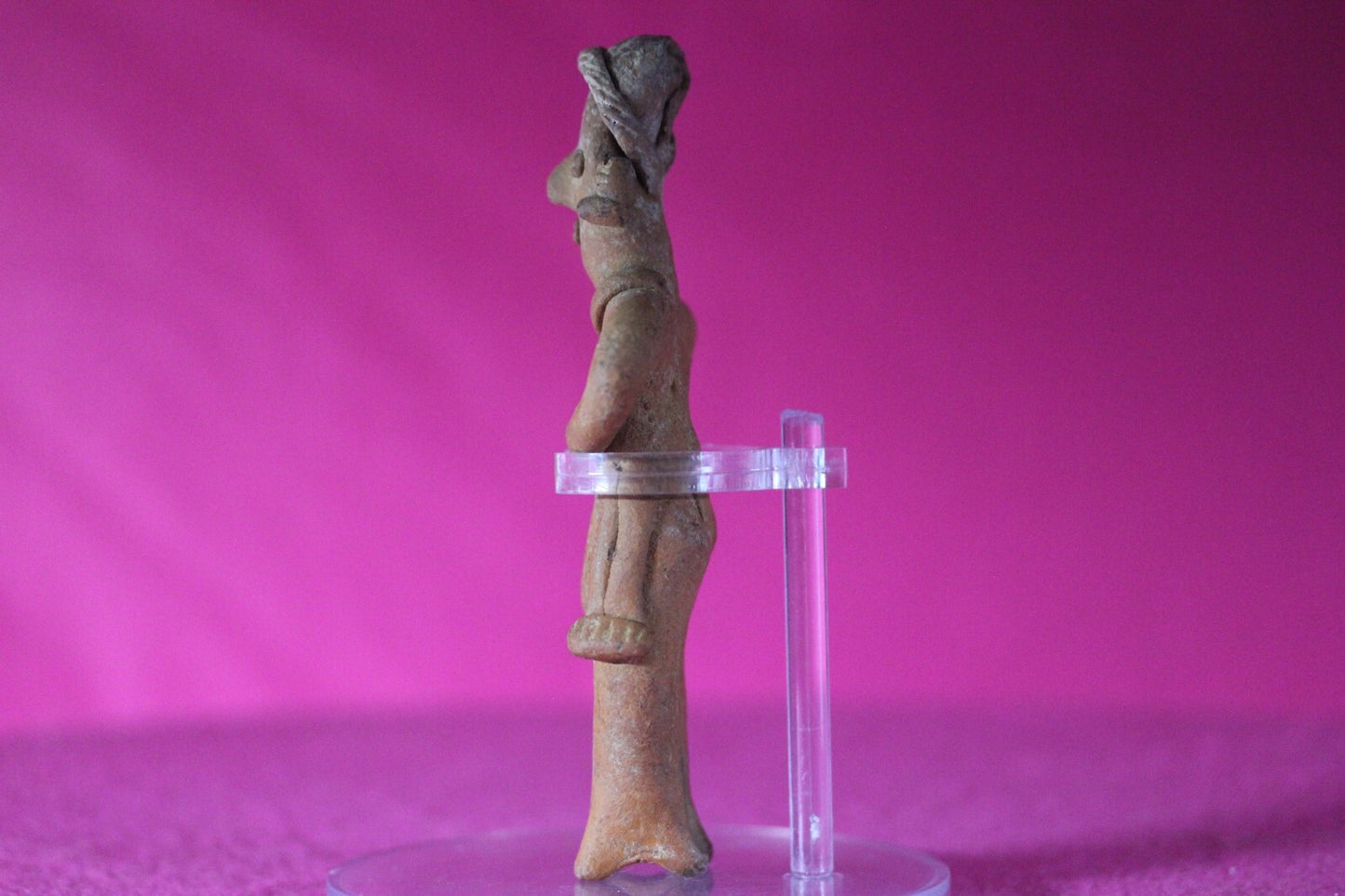 Authentic Pre Columbian Artifact Tomb Figure Colima Mexico 100 BC-250 AD COA 132