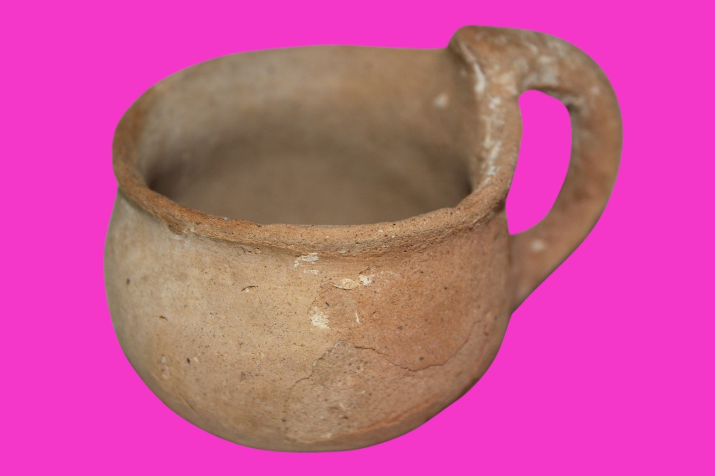 Time Of Abraham Holy Land Artifact Ancient 4000 Year Old Cup 2000 BC COA 23