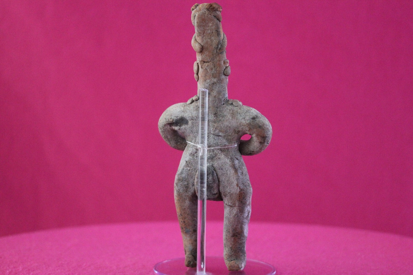 Authentic Pre Columbian Artifact Tomb Figure Colima Mexico 100 BC-250 AD COA 169
