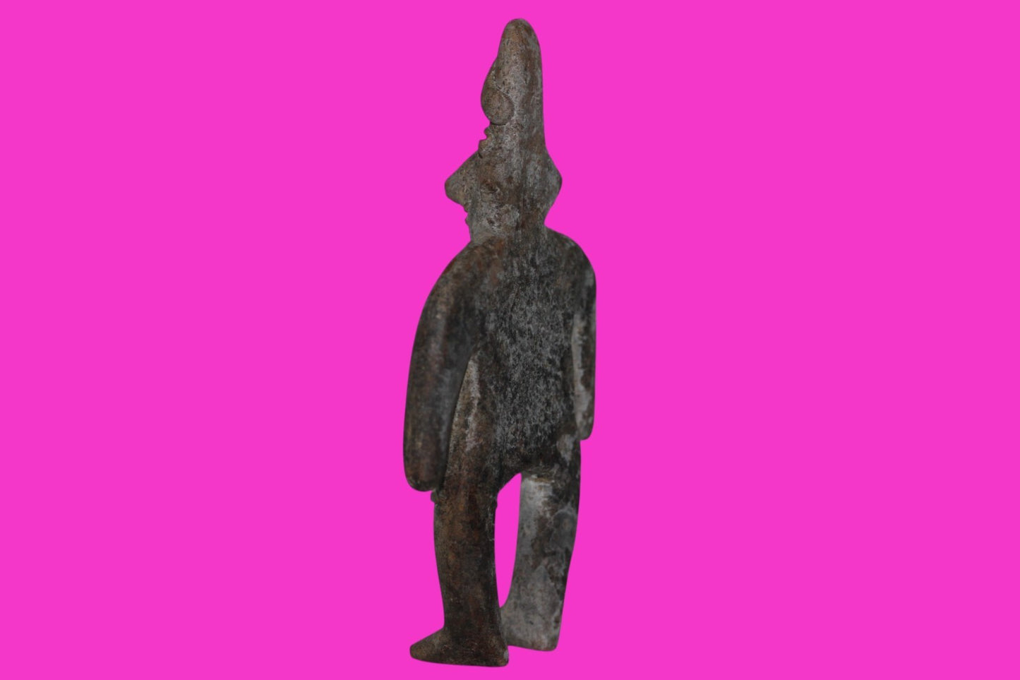 Authentic Pre Columbian Artifact Male Archaic Tomb Figure Colima Mexico COA 19