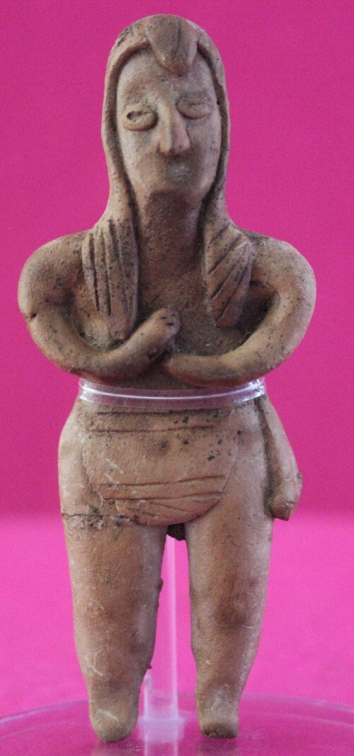 Pre Columbian Authentic Artifact Tomb Figure Colima Mexico 100 BC-250 AD COA 165