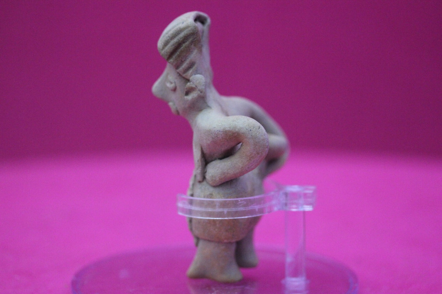 Authentic Pre Columbian Artifact Rare Grandma Tomb Figure Colima Mexico COA 147