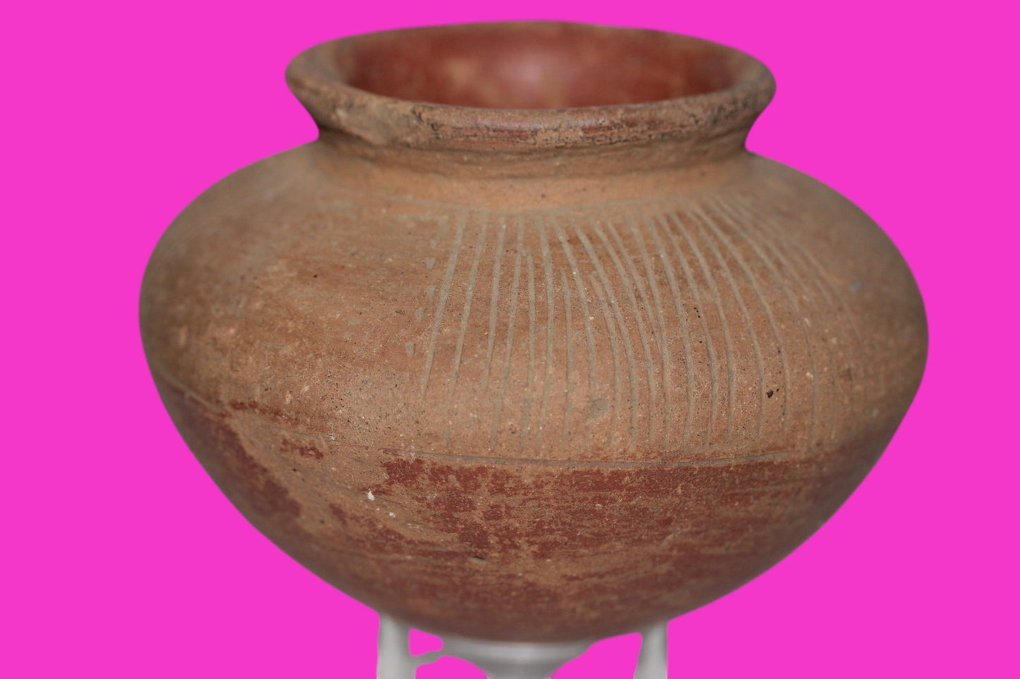 Pre Columbian Artifact Authentic Small Olla Colima Mexico 200 BC-200 AD COA J101