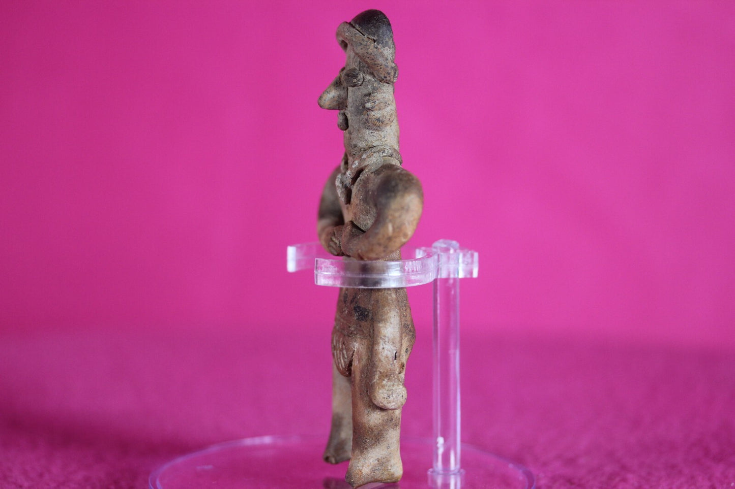 Authentic Pre Columbian Artifact Tomb Figure Colima Mexico 100 BC-250 AD COA 139