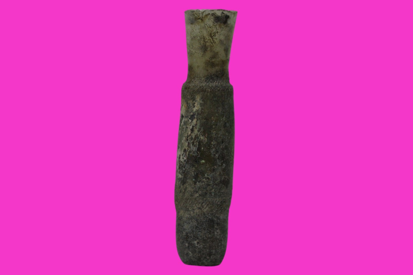 Authentic Persian Artifact Glass Bottle 900-1000 AD Silk Road Hoard COA J31