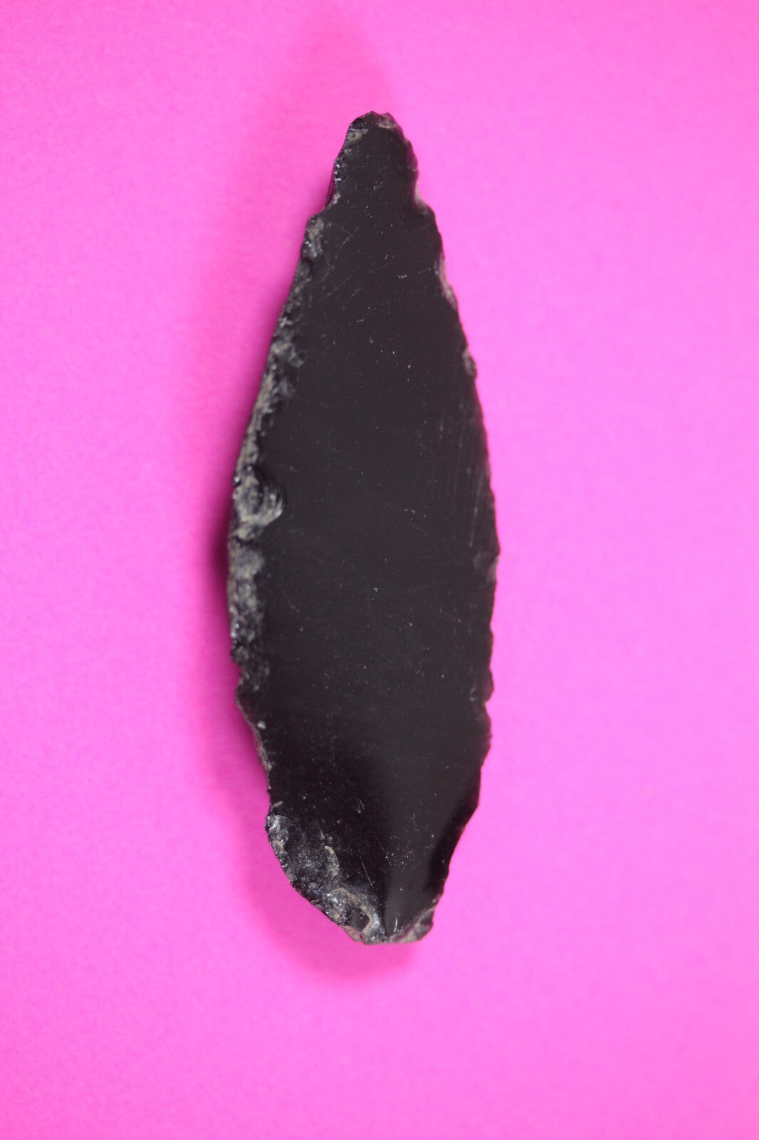 Pre Columbian Artifact Authentic Aztec Arrowhead Battle of Mexico City COA 26