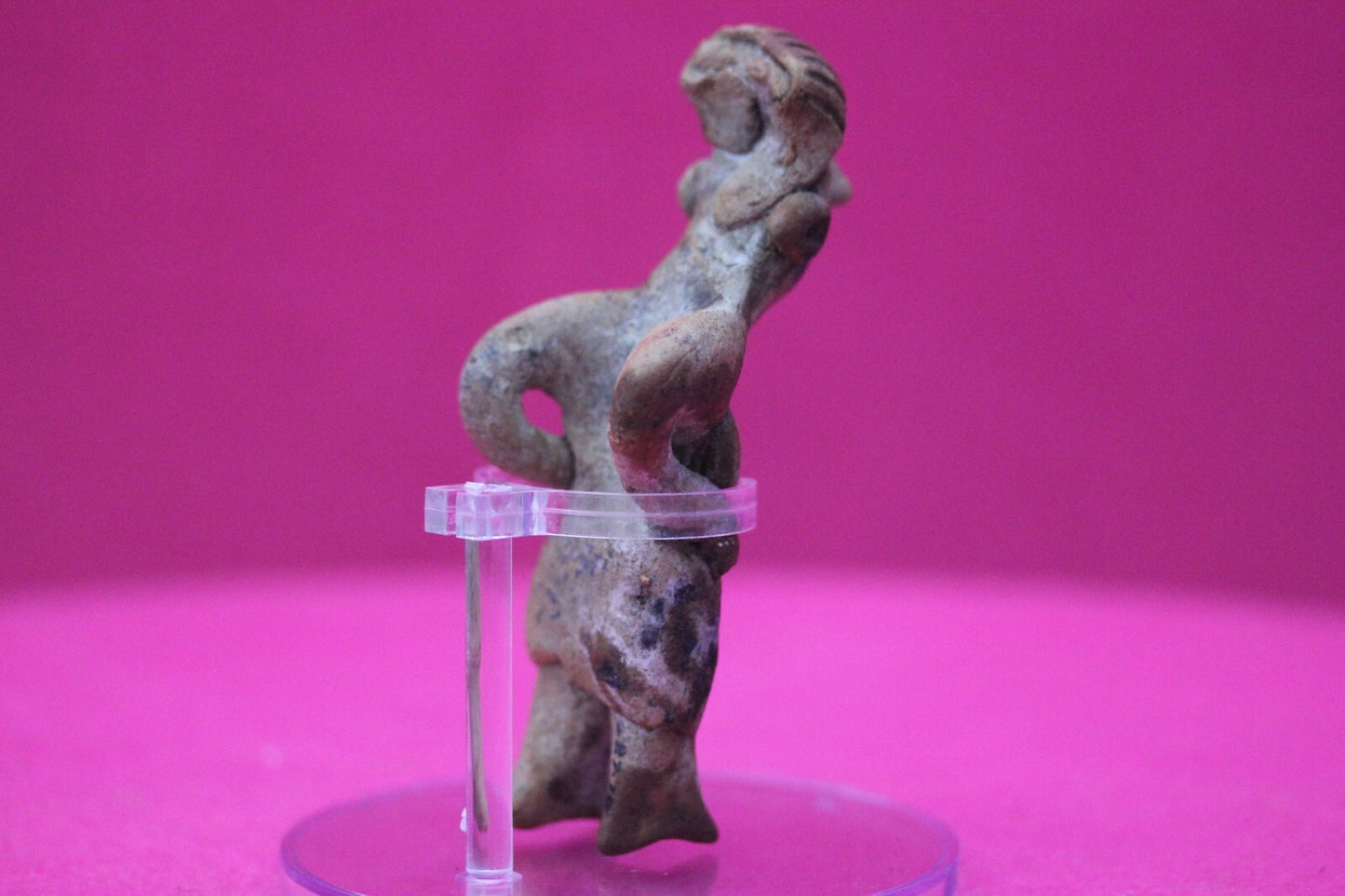 Authentic Pre Columbian Artifact Rare Grandma Tomb Figure Colima Mexico COA 149