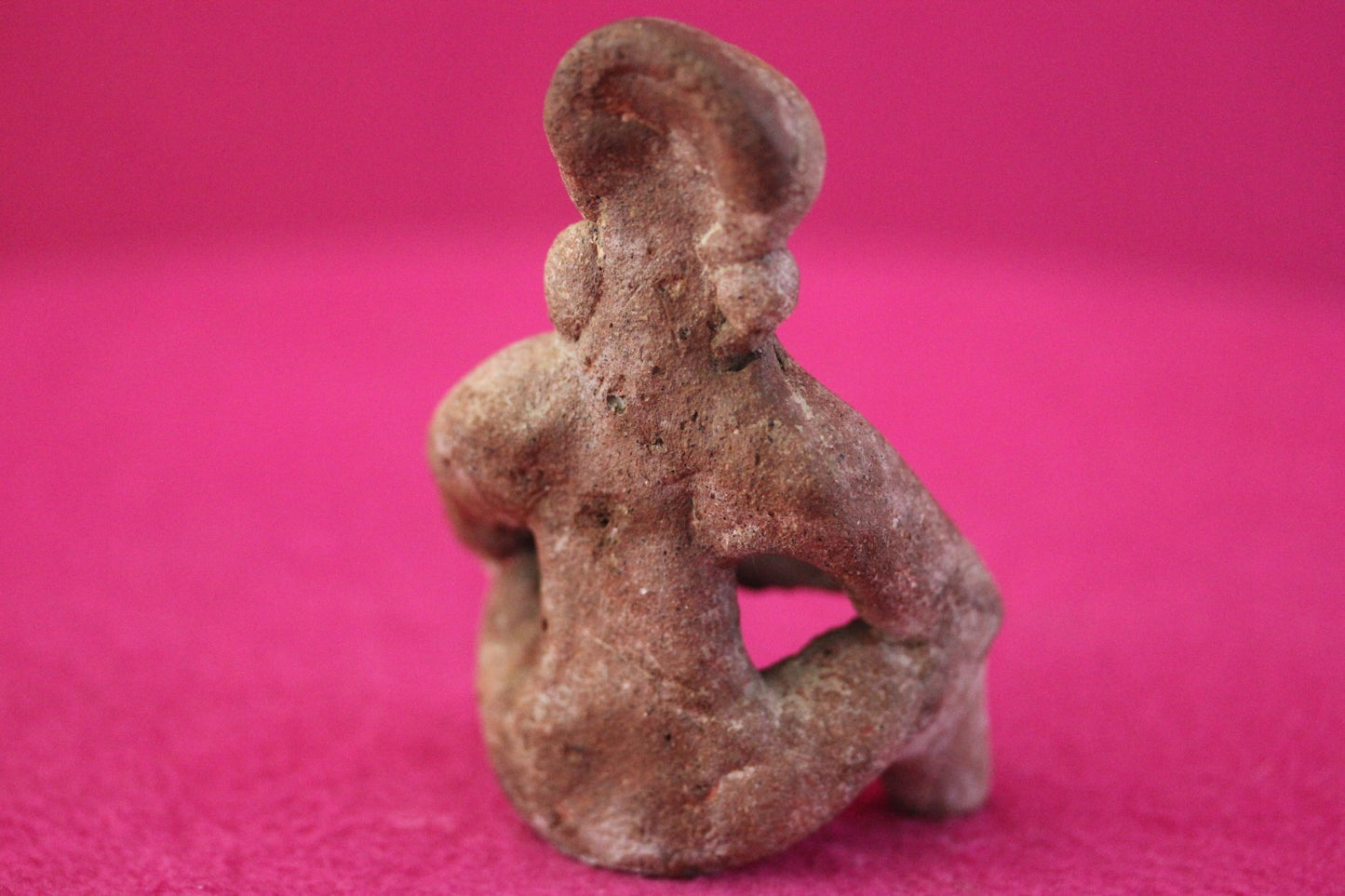 Authentic Pre Columbian Artifact Rare Skirted Tomb Figure Colima Mexico COA 185