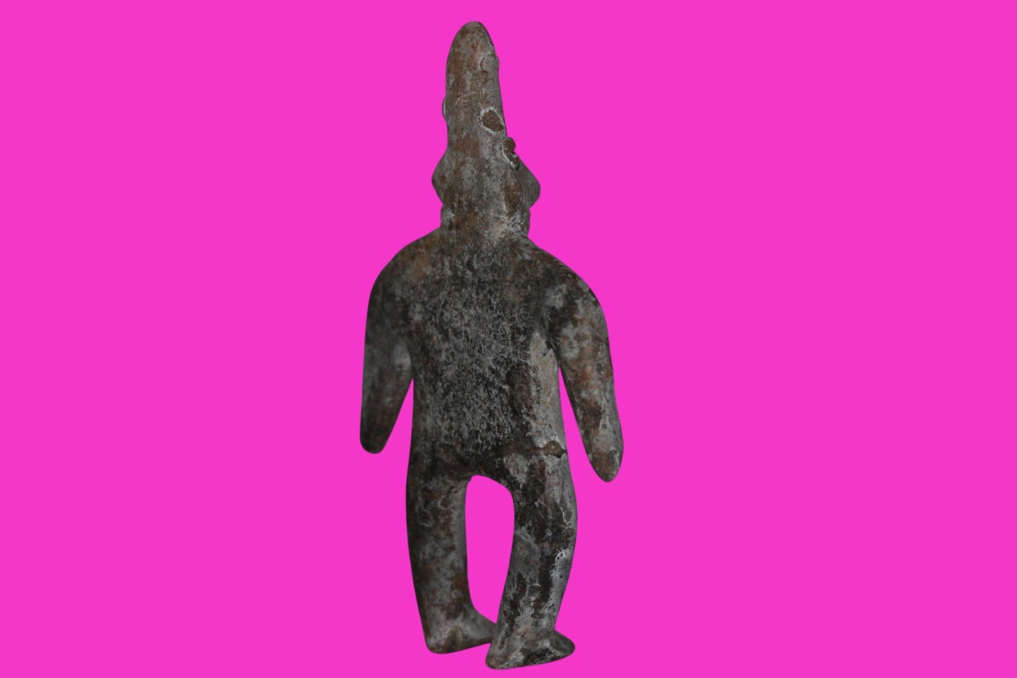 Authentic Pre Columbian Artifact Male Archaic Tomb Figure Colima Mexico COA 19