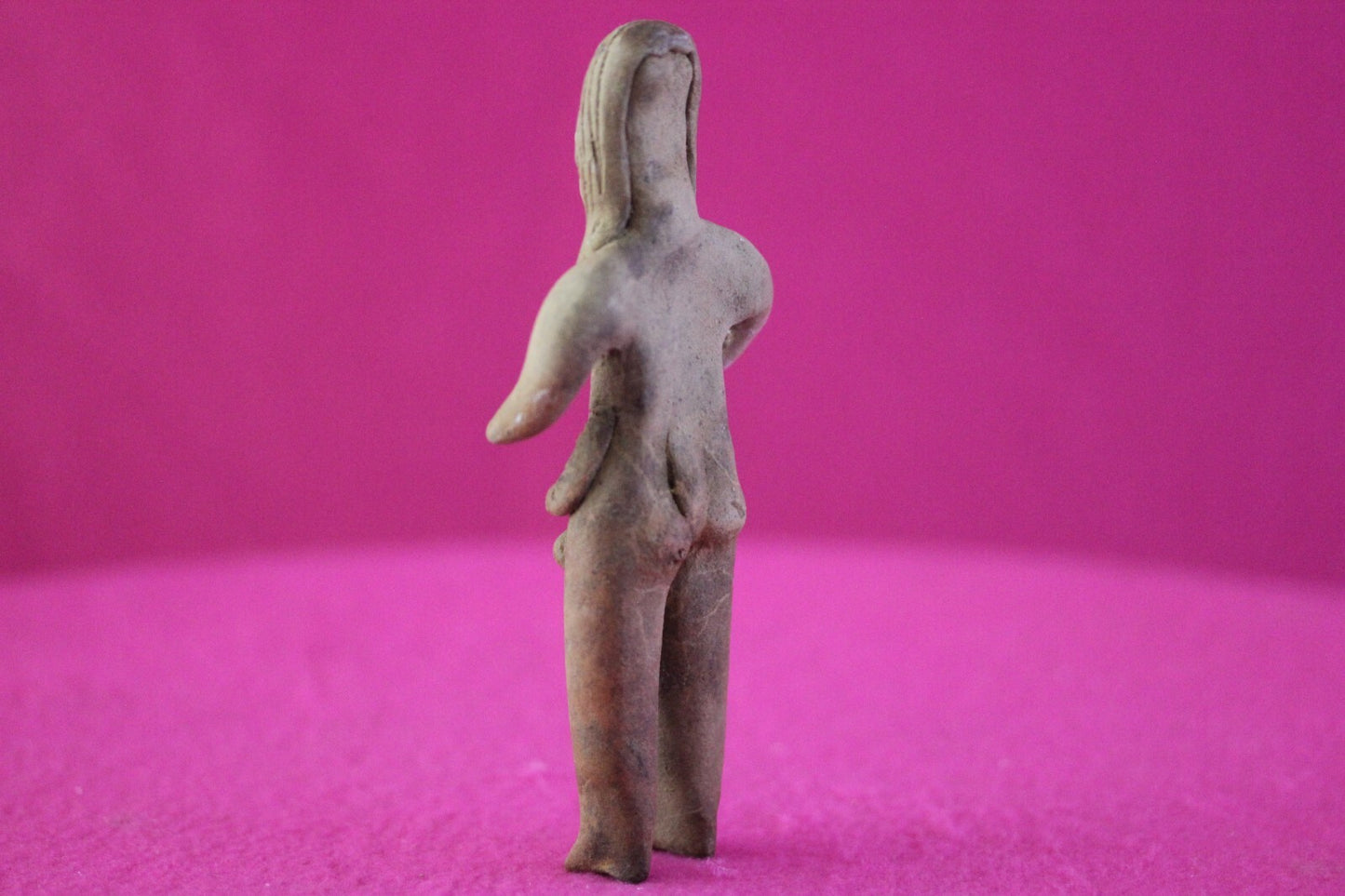 Authentic Pre Columbian Artifact Tomb Figure Colima Mexico 100 BC-250 AD COA 166