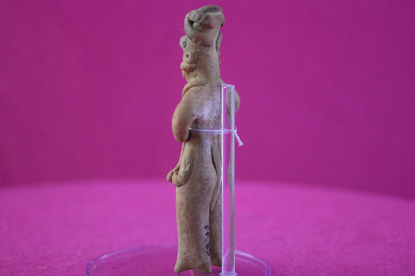 Authentic Pre Columbian Artifact Tomb Figure Colima Mexico 100 BC-250 AD COA 162