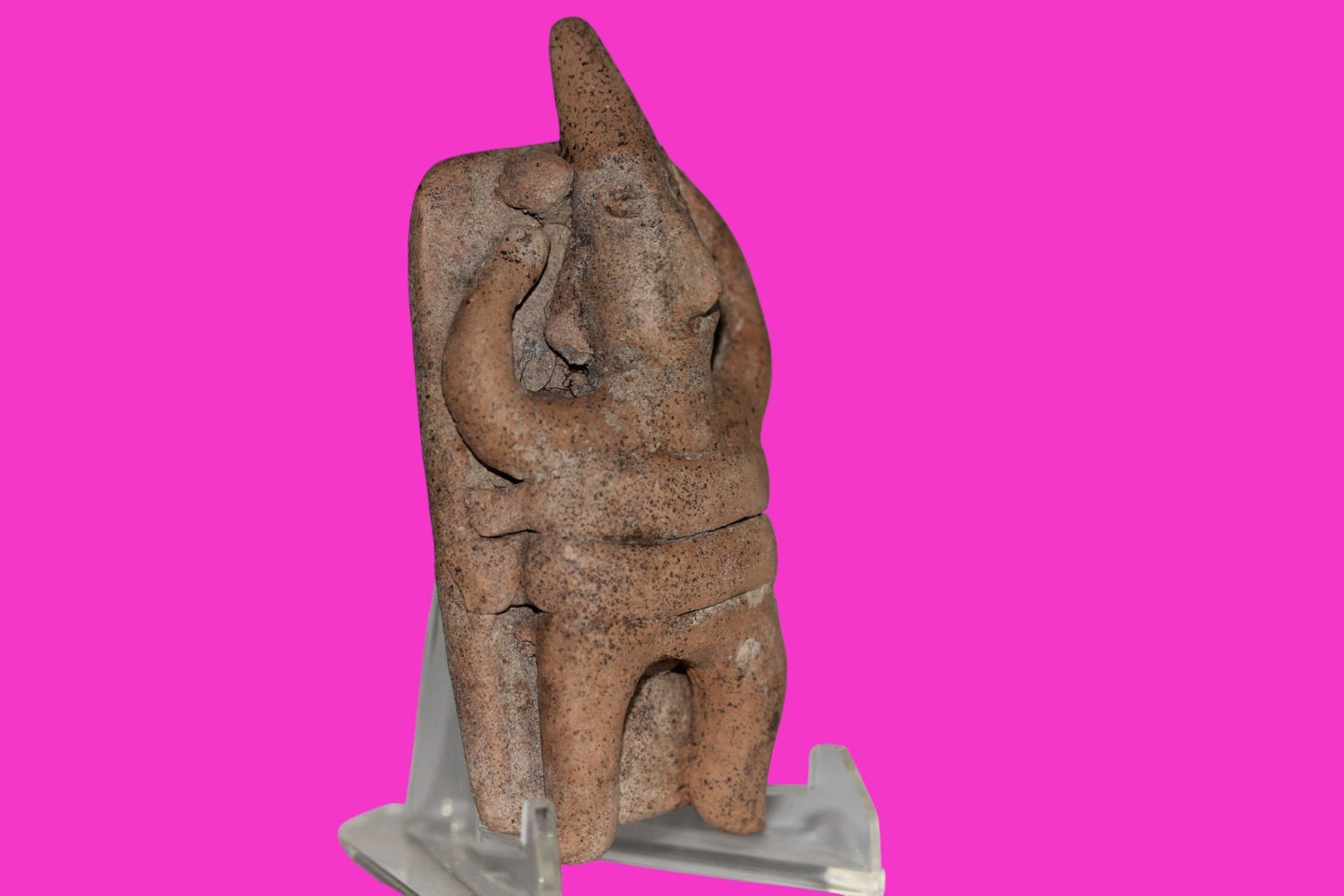 Pre Columbian Artifact Archaic Tomb Burial Figure Colima Mexico 100 BC COA 224